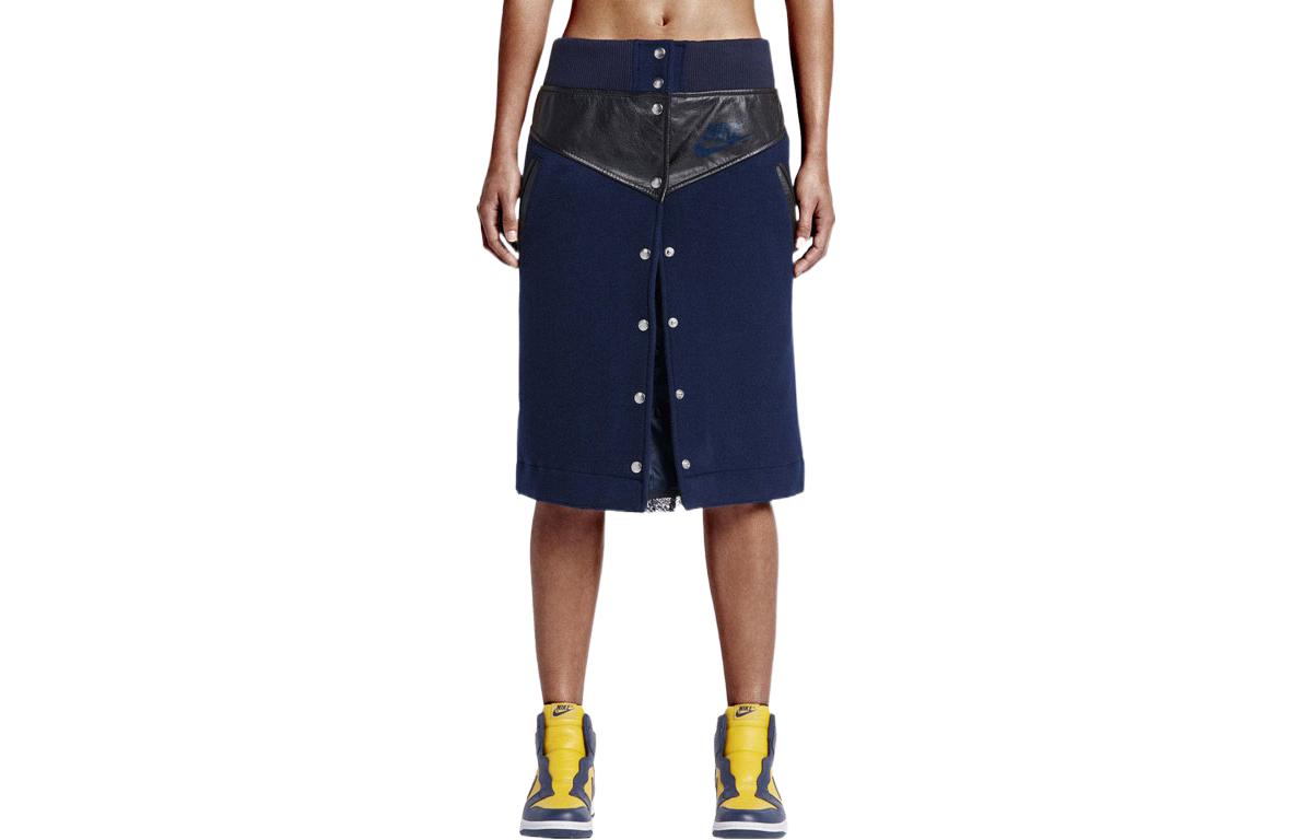 

Nike Casual Long Skirts Women s Blue Moderate Mid Length Other 802264-452 L