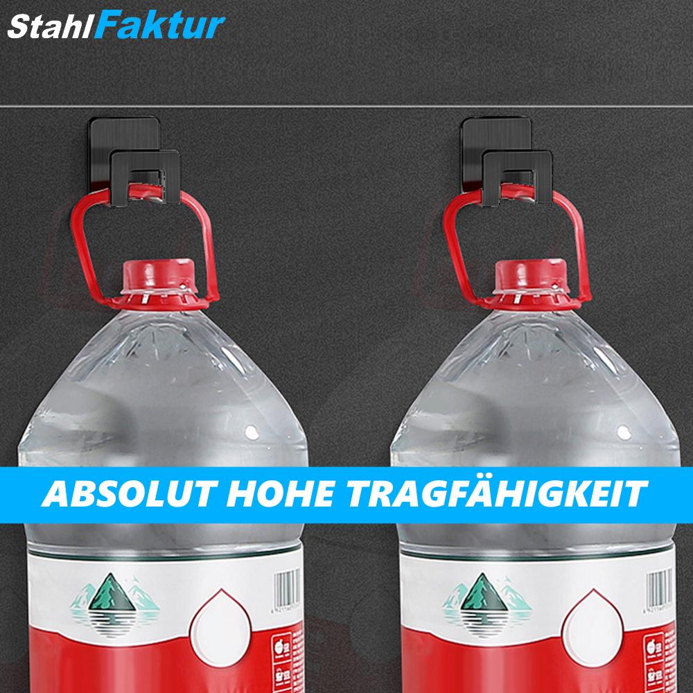 StahlFaktur Rustfritt stål Svampholder Kjøkken Veggkrok Organizer Selvklebende