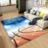 3D Basketball Basketball Cour Area Rug,Carpet Rug for Living Room Bedroom Sofa Doormat Decoration,Kids Play Non-slip Floor Mat