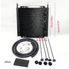 Oil Cooler Aluminum Transmission Oil Cooler 12Row 15Row 17Row Automatic Stacked Plate Oil Cooler Radiator