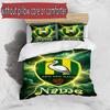 3pcs Duvet Cover Set (1*Duvet Cover + 2*Pillowcase, Without Core), Custom Name ADO Den Haag Pattern Bedding Set, Home Bedroom Decor Gift