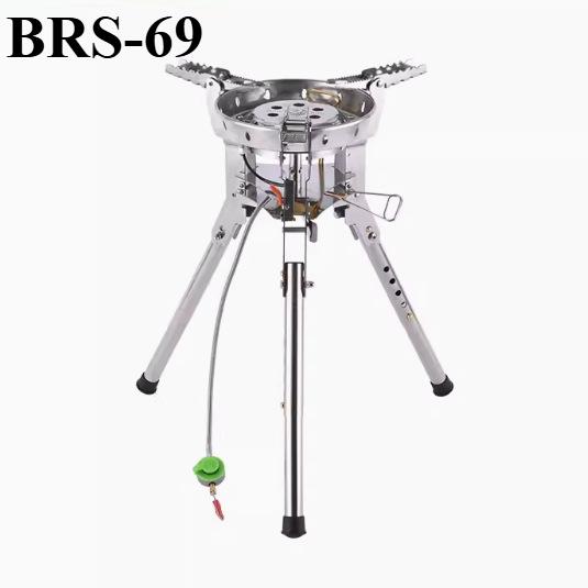4360W High Power Outdoor Gas Stove Adjustable Height Foldable Gas Burner Camping Picnic Windproof Stove Cooking Accessory