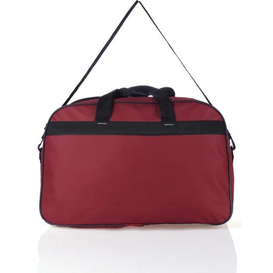 Handtuchstoff, Stewardess-Koffer, Reisen, Urlaub, Sport, Krankenhaus, Hand- und Umhängetasche mit mehreren Fächern, Kabinengröße