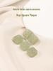 Hetian Jade Ruyi Square Plaque Beads for DIY Jewelry & Bracelets