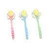 Double Side Long Handle Back Shower Brush Cleaning with Hanging Hole Ergonomic