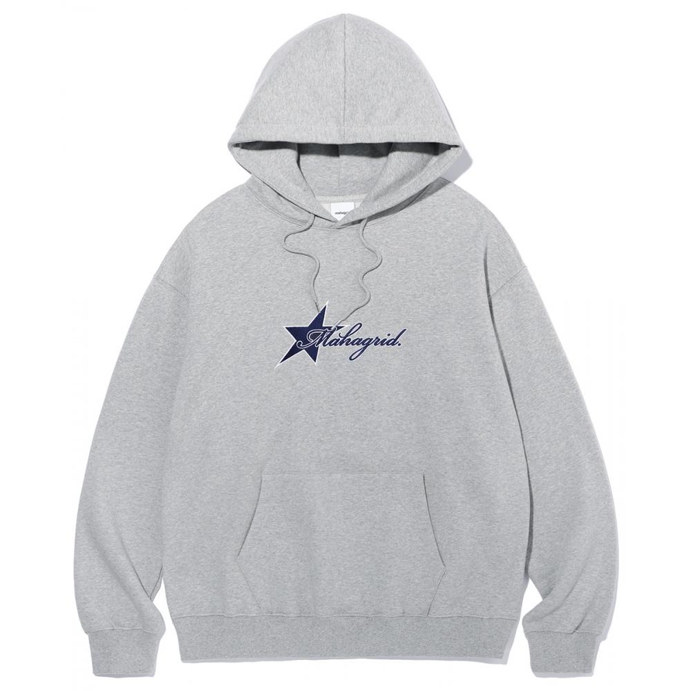 

ХУДИ С ЛОГОТИПОМ MAHAGRID STAR LOGO СЕРЫЙMG2CFMM409A