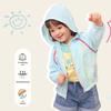LUSON Baby Girl UV Protection Long Sleeve Hooded Jacket