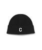 COVERNAT C-Logo Felt Applique Beanie Black