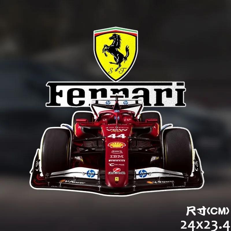 Personalized Reflective Car Body Sticker Racing Decorative Decal For Ferrari F430 Stradale Roma 488 Spider SF90 F80 Competizione JB1