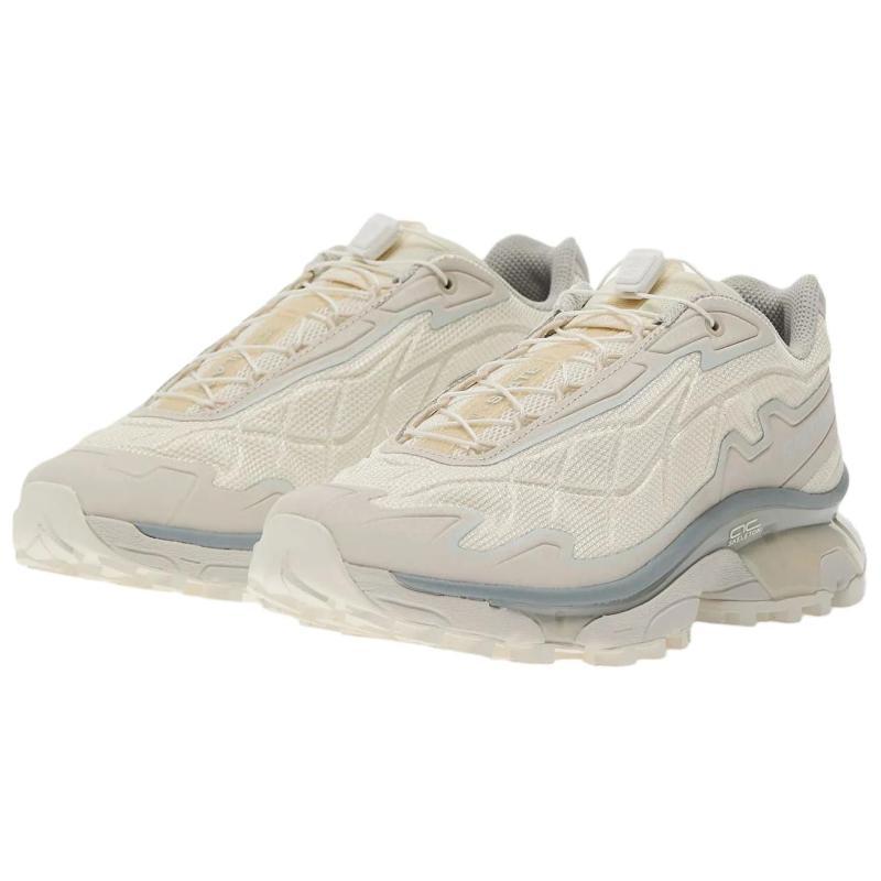 SALOMON XT SLATE Cushioning Abrasion Resistant Coverage Support Lightweight Outdoor Shoes Unisex White Sneakers 478601