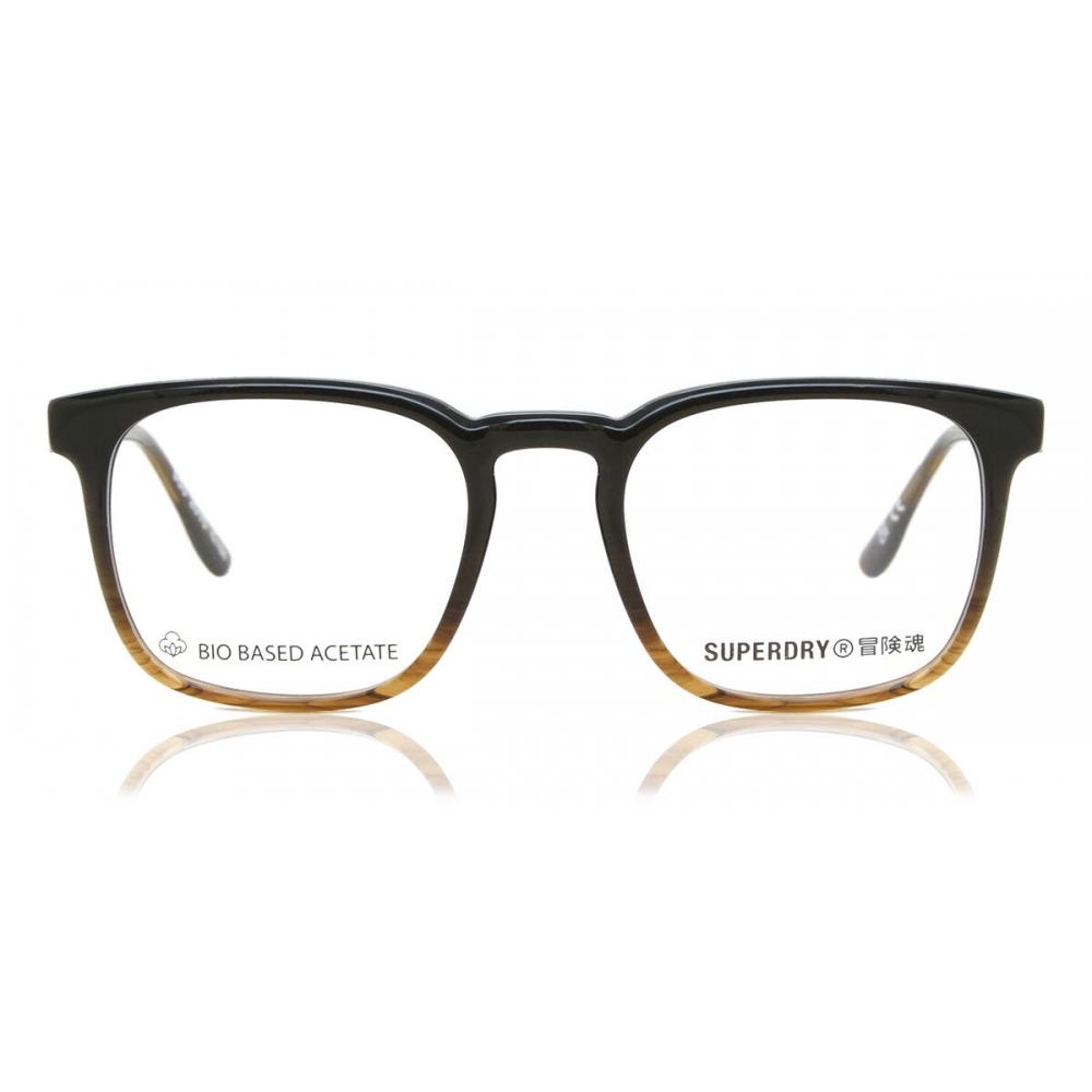 

Superdry Sdo 2015 194 Unisex Eyeglasses Black Fade Horn/52