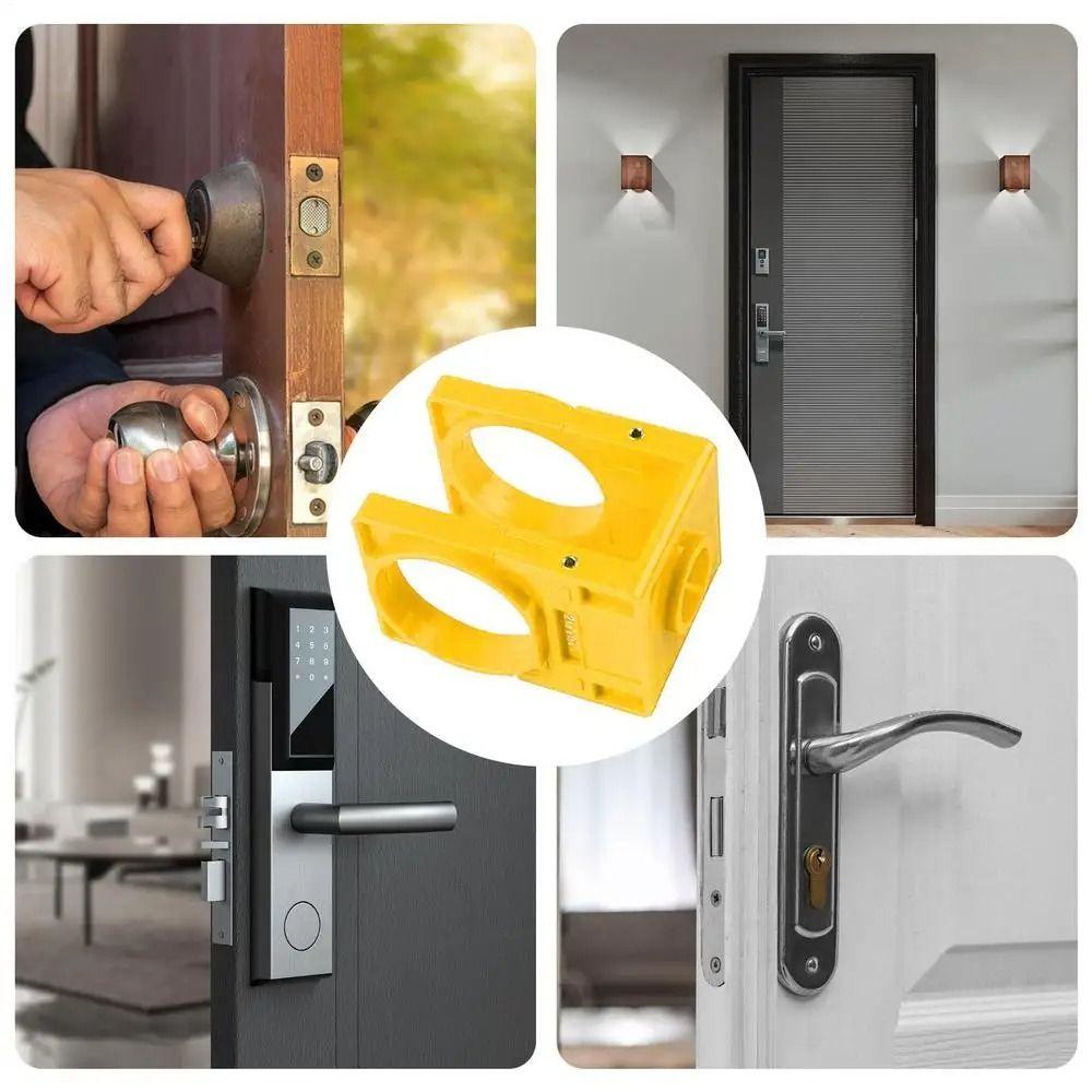 Fixing Tools Door Lock Installation Kit Precise Positioning Snap-lock Arms  Wooden Door