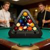 1/2 Adet Bilardo Üçgeni Profesyonel Üçgen Eşkenar Dörtgen Pool Masası Top Tutucu Evrensel 8/9 Top Konumlandırma Rafı Bilardo Aksesuarları