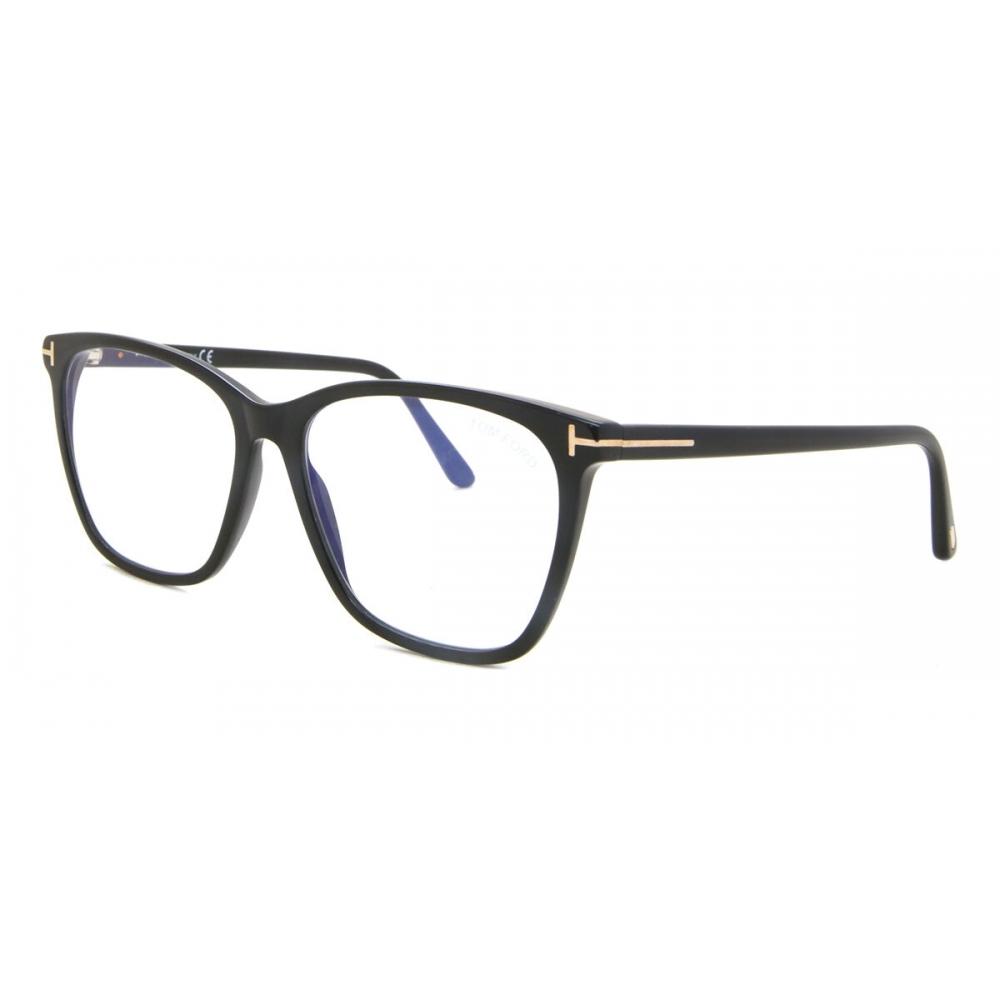 Tom Ford Ft5762 B Blue Light Block 001 Women Eyeglasses