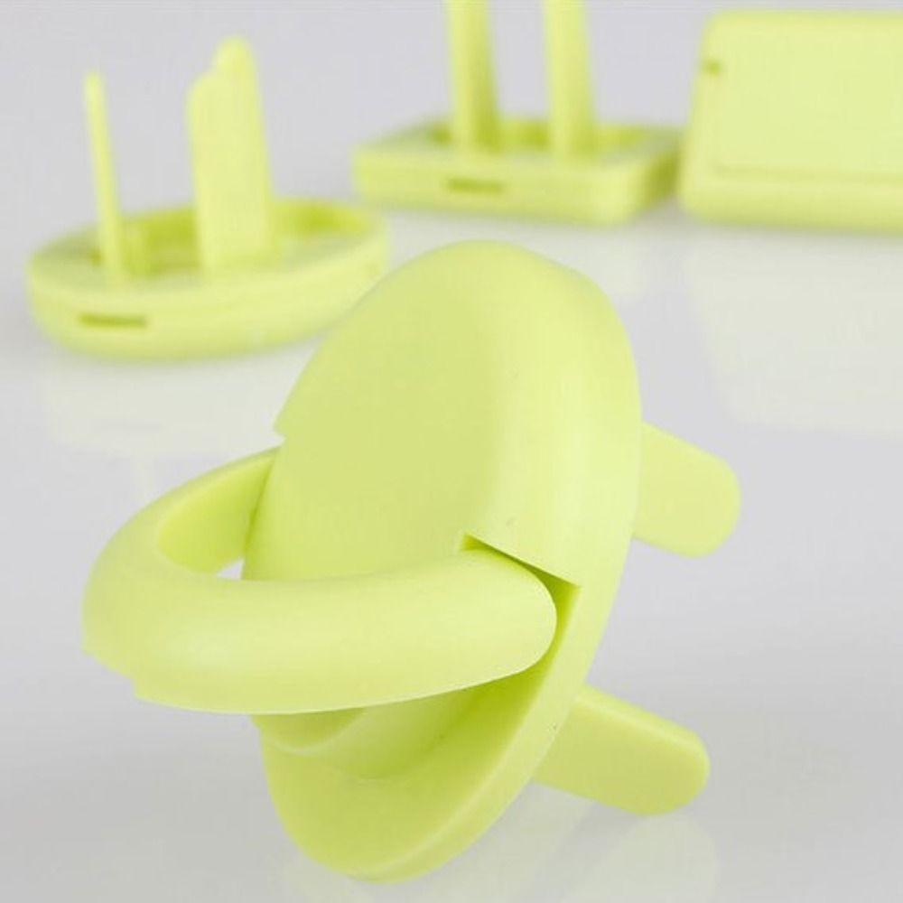 20pcs Safety Guard Electrical Outlet Plastic Anti Shock Anti-electric Plugs Protector Cover