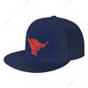 Red Brahma Bull Printed Cap For Unisex Snapback Hat Women's Baseball Caps Adjustable