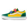 Vans Crayola X  Old Skool Casual Low Top Kids Sneakers Kids Sneakers Green Yellow VN0A5EDZARR