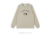 Trendy 24-Year Cute Cartoon Print Long Sleeve Korean Style Top for Men & Women