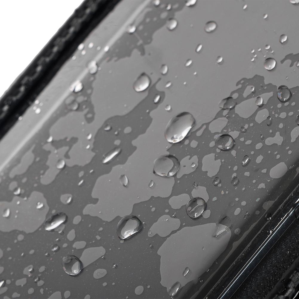 EVA Bicycle Front Frame Bag Touch Screen Bicycle Bag Bike Phone Bag Bike Pouch Bike Front Top Tube Frame Bag Fit for 7 In Phones