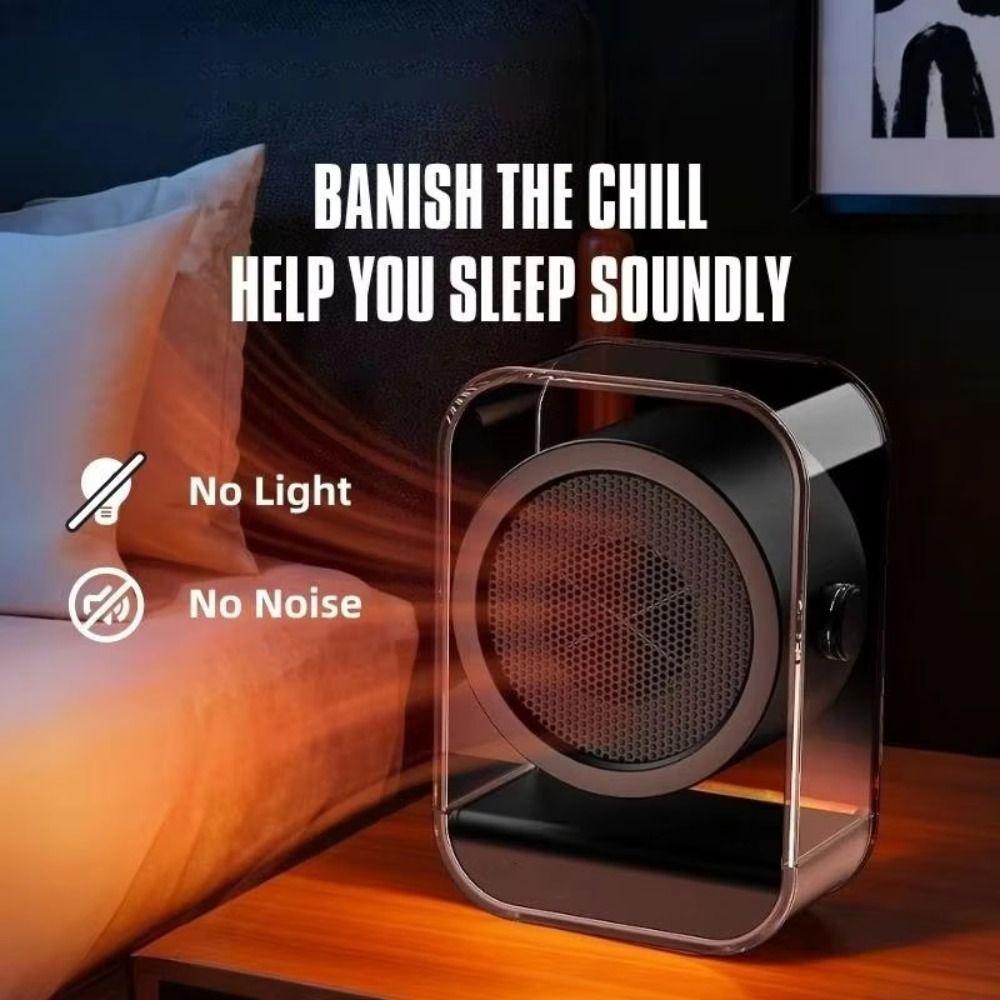 High-power Electric Heater Energy Saving Portable Heater Mini Hot Air Blower  Office Use