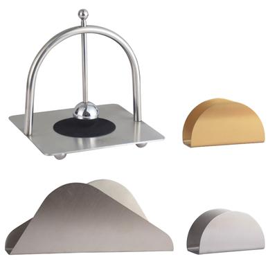 Taschentuchständer aus Edelstahl, Serviettenhalter aus Metall, Spender, Präsentationsständer für Zuhause, Küche, Bad, Restaurant und Bar, für die Küche