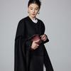 ] Niche Design Scarf Can Be Removed and Worn Twice, Double-sided Cashmere Coat, Women's Autumn and Winter Wool Coat