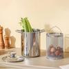 Garnek do makaronu z sitkiem 4L Stal nierdzewna Patelnia Cooker do spaghetti Parowar dla domowych kucharzy Szefów Kuchni Rodziców Przygotowywanie posiłków Impreza