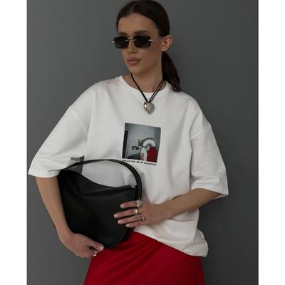 Hirsionsan Χαριτωμένη Εικόνα Γραφικό Μπλουζάκι με Εκτύπωση Γυναικείο Καλοκαιρινό Ανοιξιάτικο 100% Βαμβακερό Κοντομάνικο Φαρδύ T-Shirt Γυναικείο Oversized Μπλουζάκια για Κορίτσια Τοπ