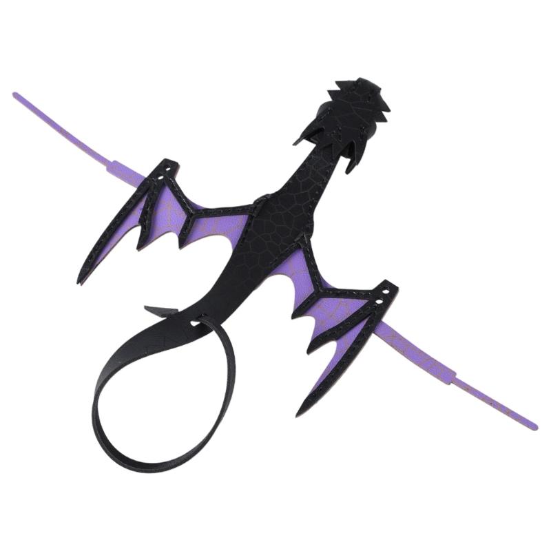 

Adjustable Length Handchain PU Leather Dragon Bracelet Cosplay Cuff Arm Band for Fantasy Enthusiasts Unique Accessory