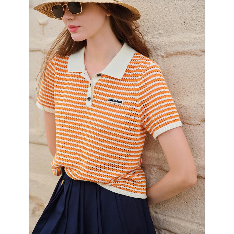 

Navigare Casual Resort Polo Knit T-Shirt M