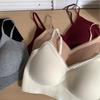 Invisible Push-Up Bra with Seamless Design Enhances Look, Comfortable Breathable Fit, Fixed Cup, and Beautiful Strappy Back