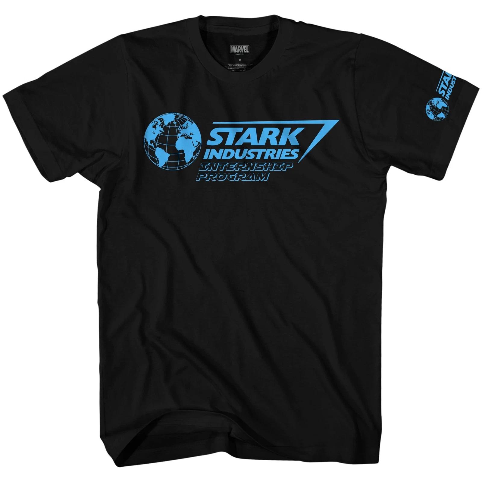 Iron Man Stark Industries Intern Marvel Adult T Shirt S