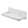 Jitsugyo 5964 Film Hook Tray W18 White Approx. W18 X D10 X H6cm MIST Floating Bulk Storage Washroom Storage
