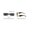 Balenciaga Rectangular Sunglasses Havana/Gold Unisex Eyewear Brown BB0096S-002
