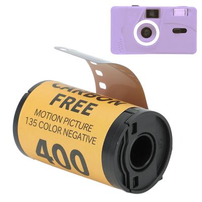 Kamera Renkli Film ISO 320‑400 35mm İnce Taneli Geniş Pozlama Latitude HD Kamera 135 Kamera için Renkli Negatif Film