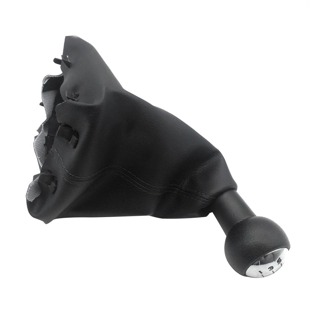 For Peugeot 206 07 307 406 Citroen C3 C4 C5 XSARA 5 Speed Gear Shift Knob Shifter Lever Stick Gaiter Boot Cover PU Car Accessori