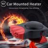 12V Car Heater Electric Heating Fan Portable Electric Dryer Windshield Defogging Demister Defroster For Car Home