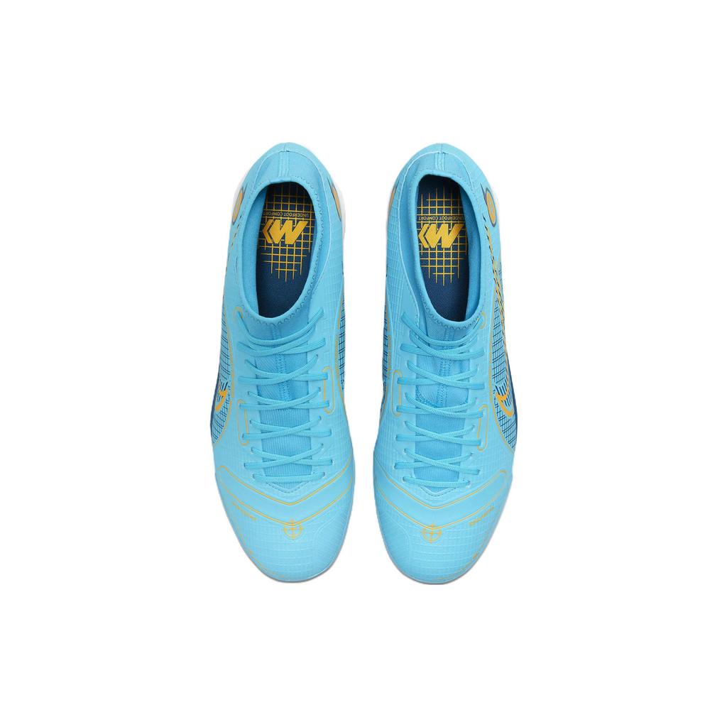 Nike Mercurial Superfly 8 Academy TF Klorblå Herresneakers Marina Laser-oransje DJ2878-484