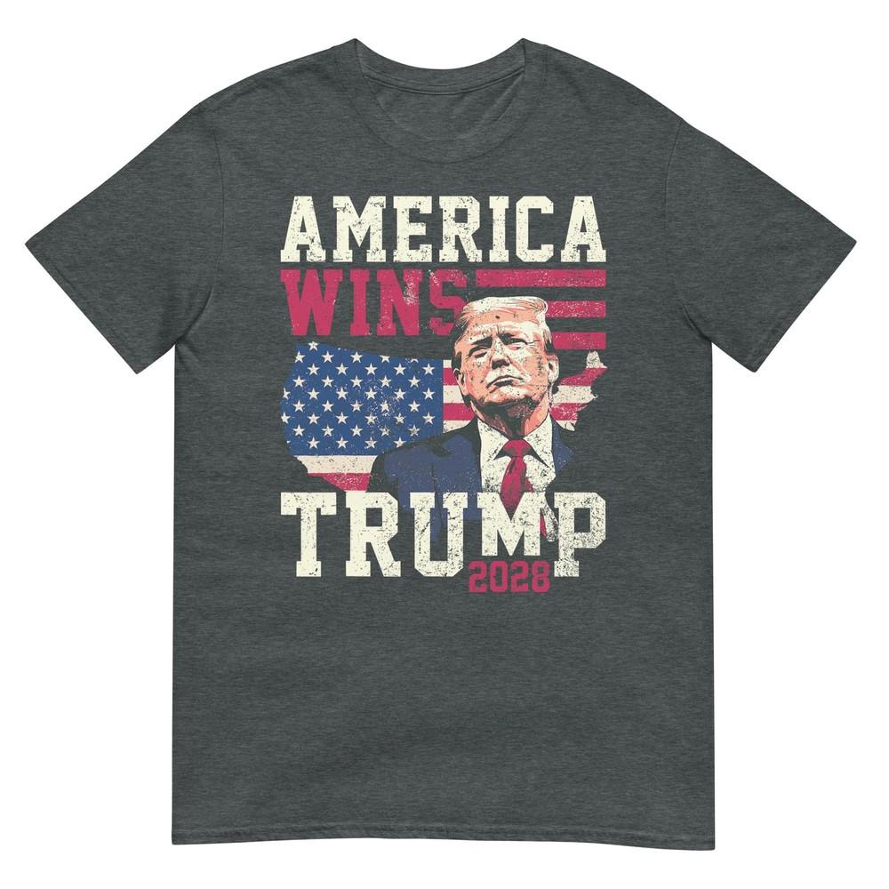 Trump 2028 America Wins TShirt