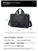 Jiameida Retro Genuine Leather Men's Business Briefcase - Large Capacity Handbag and Laptop Bag