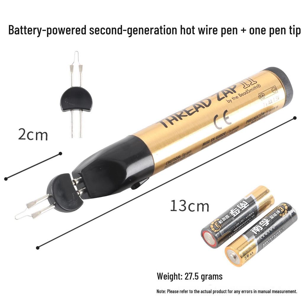 Handheld Hot Wax Pen for Jewelry and Rope Weaving