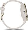 Garmin Venu 3S Elfenbein/Softgold Silikon-Armband