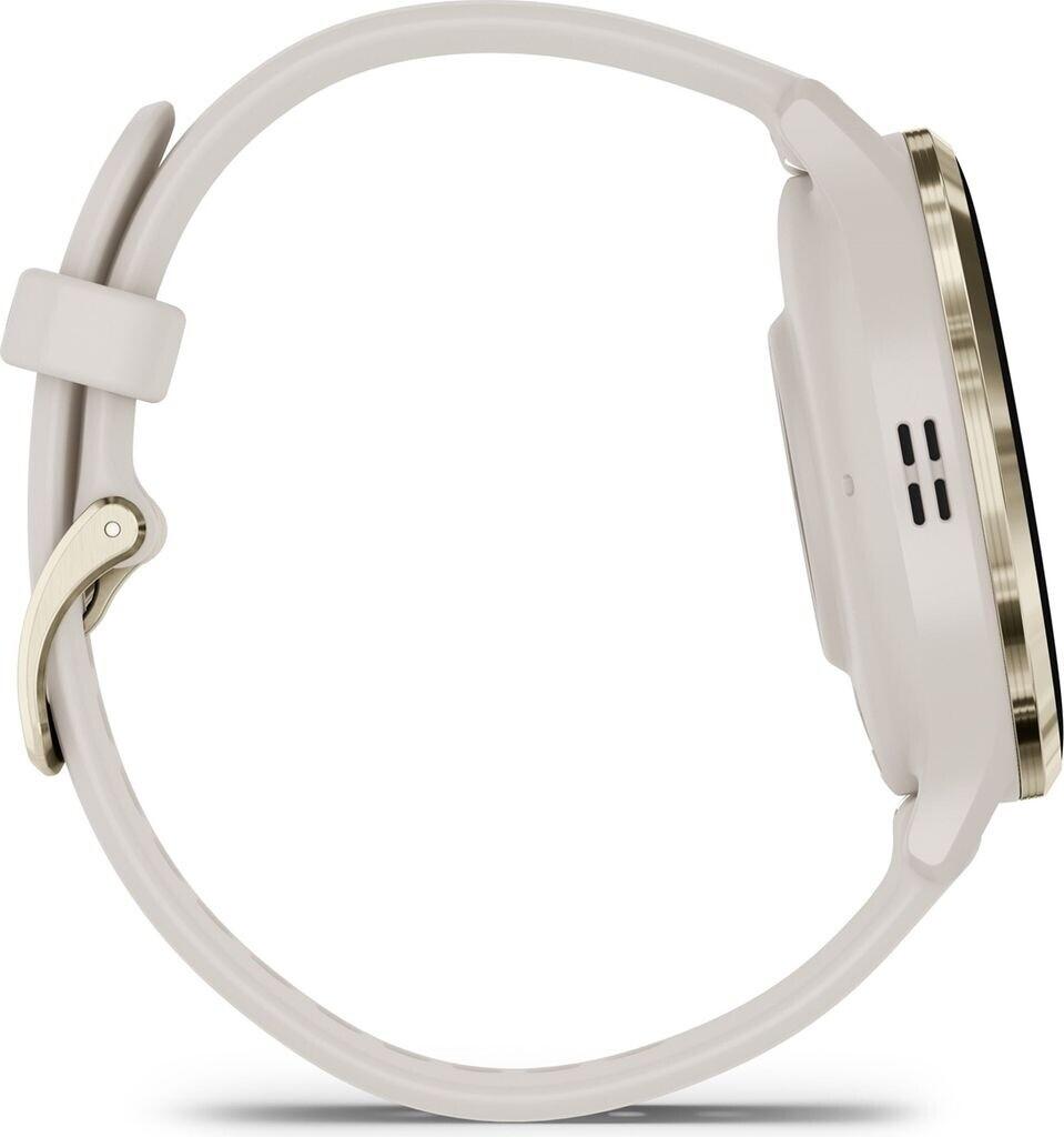 Garmin Venu 3S Elfenbein/Softgold Silikon-Armband