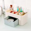 Jewelry and Cosmetics Storage Box - Drawer-style Plastic Office Desk Vanity Table Skincare Brush Lipstick Organizing Storage Rack