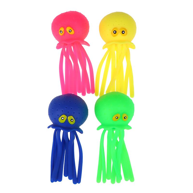 Octopus Water Ball Pinch Joy Children'S Bath Toys Swimming Pool Water Toys Squishies Pinch Toys Stress Relief Toys For Kids