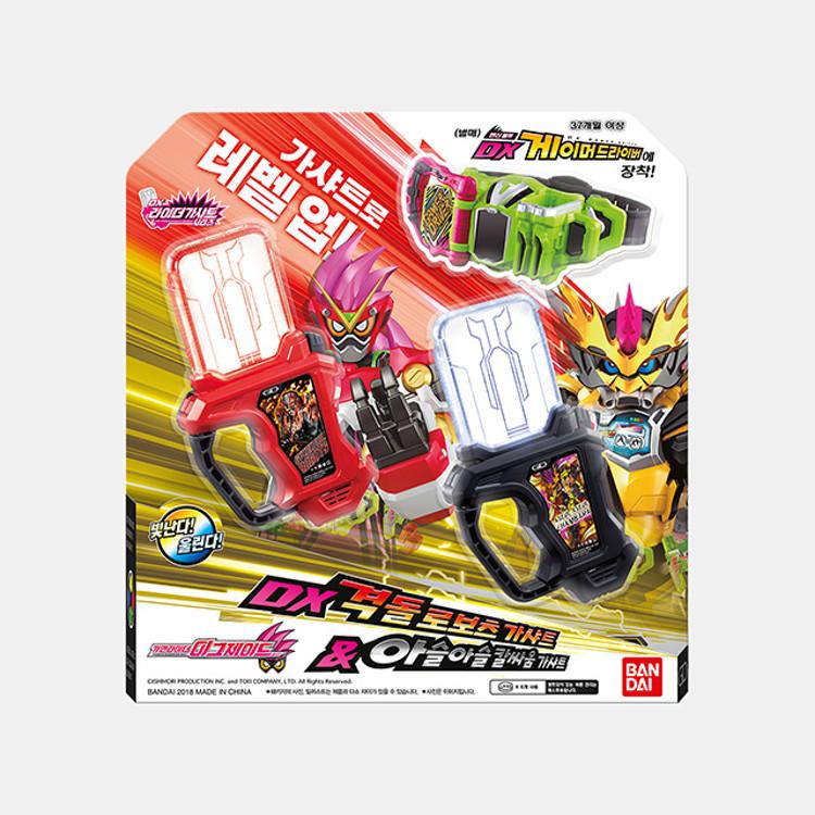 [Kamen Rider Exade] DX Clash Robots Gashat & Thrilling Sword Fight Gashat, Korean Popular Bandai
