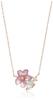 Bloom Official Women's Necklace, 10K Pink Gold, March Birth Flower, Violet, 0351-0985-0041-0000
