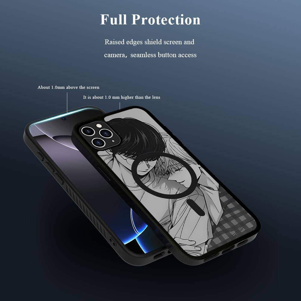 

Check Mate Bl Anime Magnetic For Magsafe Phone Case For IPhone 17 Air 16 Pro Max 15 14 13 12 11 Protective Cover iPhone 11 pro