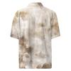 Men's Fashion Loose Tie-Dye Printed Short Sleeve Beach Shirt