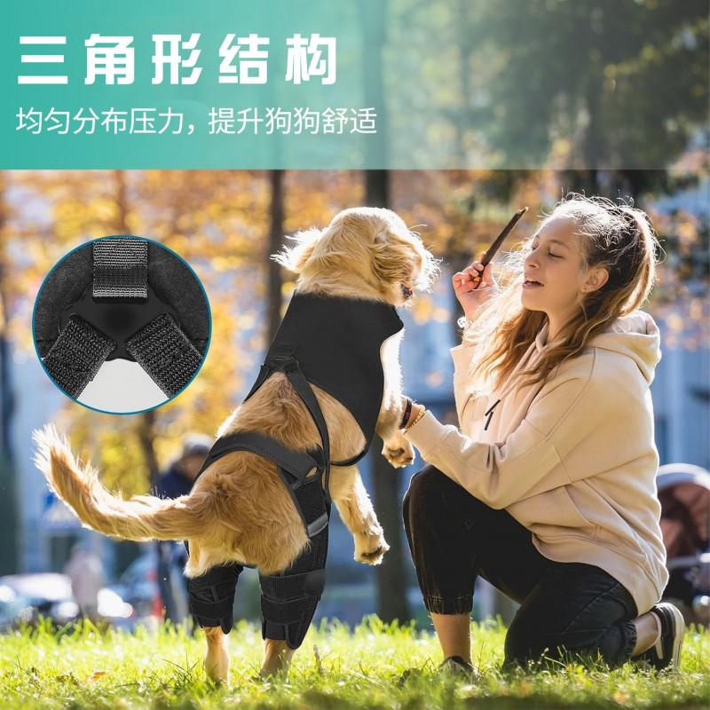 Dog Rear Leg Support Harness Injury Recovery Adjustable Hindlimb Protector In Neoprene XS To XXL